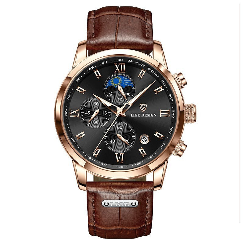 Monaco Leather Watch