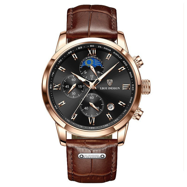 Monaco Leather Watch