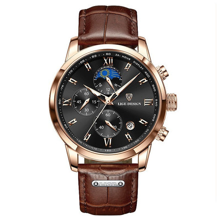 Monaco Leather Watch
